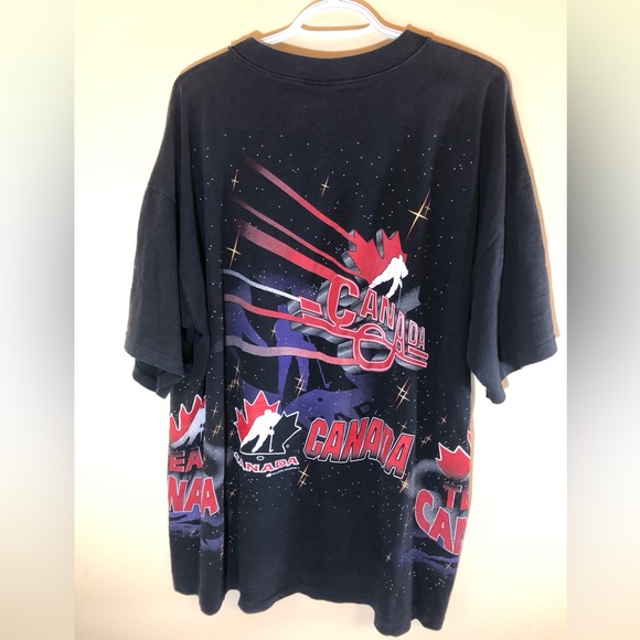 Vintage Team Canada AOP T-Shirt - Picture 2 of 7
